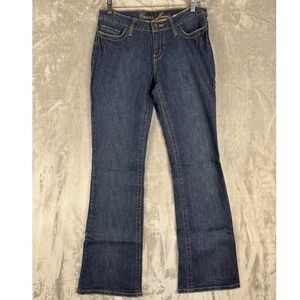 Y2K Guess Jeans Women Size 28‎ Bootcut Flared Blue Denim Pants
